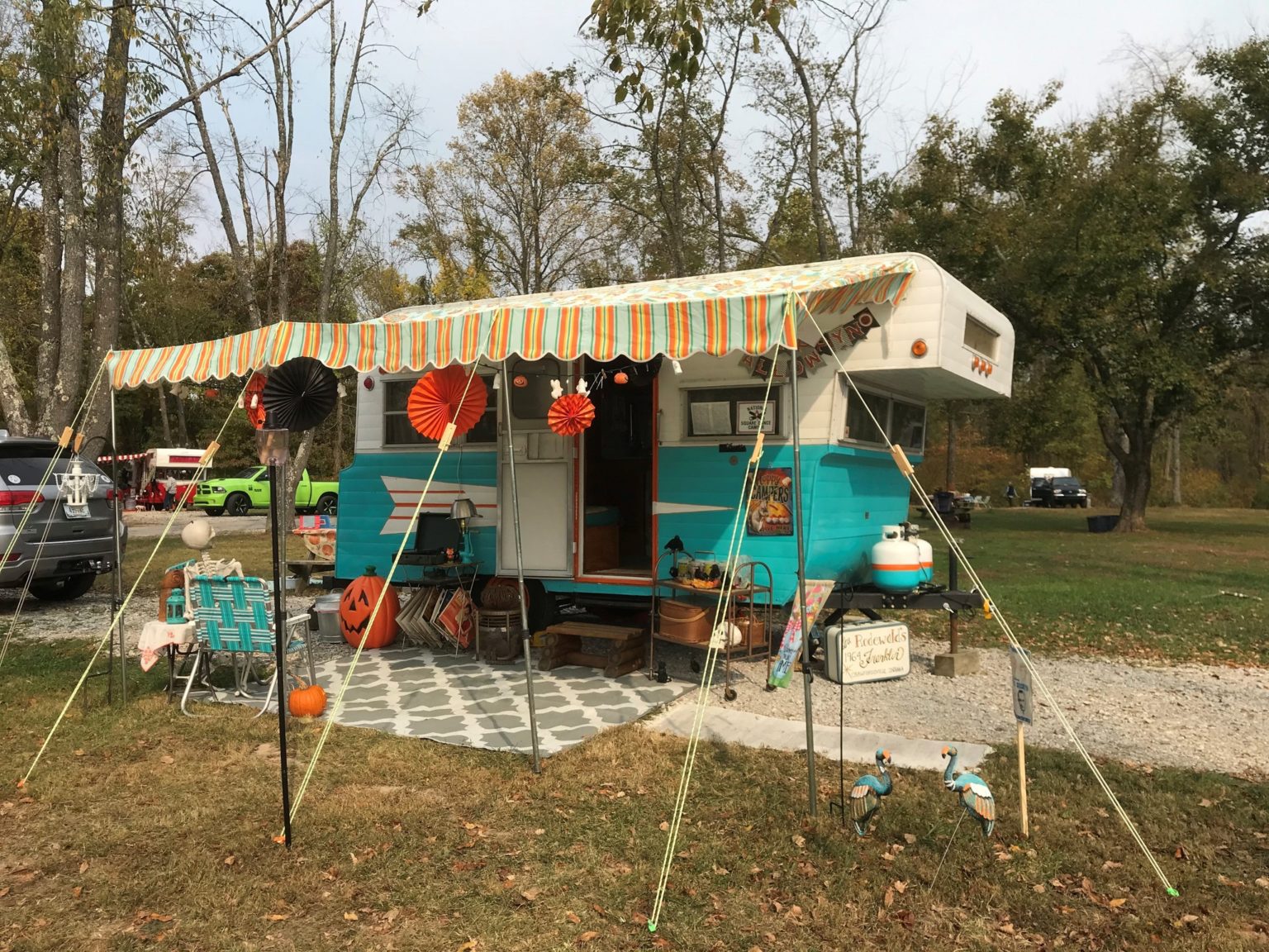 Vintage Camper Rally Clifty Falls State Park Visit Madison