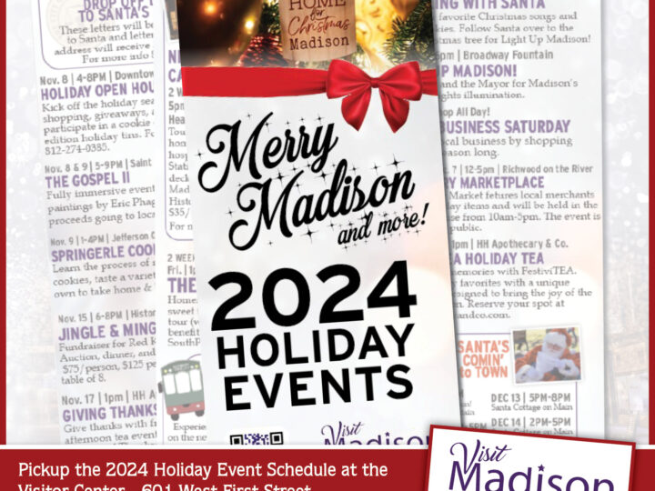 Merry Madison & More Holiday Events Brochure